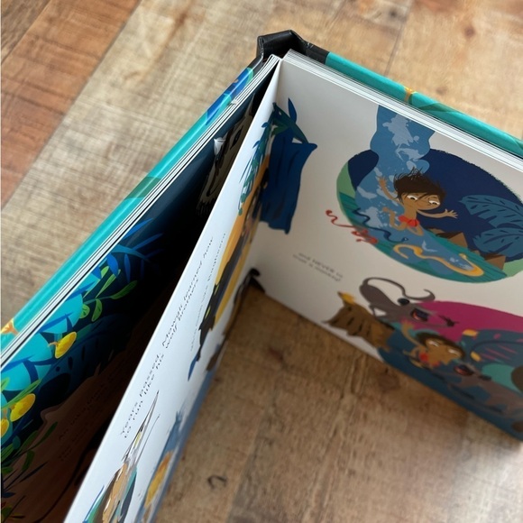 NEW The Jungle Book Board Book A Baby Lit Book Hardcover Picture Book - Picture 5 of 5